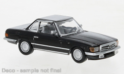 PCX87 PCX870481 - H0 - Mercedes SL, R107 - schwarz metallic